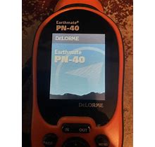Delorme Earthmate PN-40 Handheld GPS LCD Hiking Outdoors