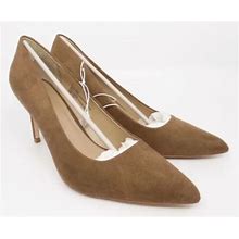 A Day Women's Gemma Pointed Toe Pumps - Cocoa (Brown) - Heels Shoes Sz
