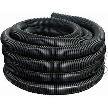 Advanced Drainage Systems 4 in. X 100 ft. Singlewall Solid Drain Pipe 04510100 ,