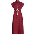 Hevron Women's Celine Cut-Out Maxi Dress - Raspberry - Size Large