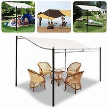 Waterproof Garden Patio Awning Canopy, Shade Cloth Tent Cover Clearance, Rectangle Awning Outdoor Shade Cloth Pergola Cover, Sun Shade Sail (Bracket