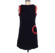 Marc By Marc Jacobs Casual Dress - Mini High Neck Sleeveless: Black Solid Dresses - Women's Size Medium