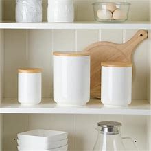 Canisters Sets For The Kitchen - White