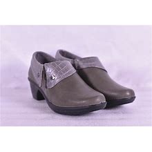 Women's Gray Easy Street Darcy 40-8187 Ankle Booties Size 6m Y1