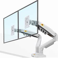 NB North Bayou Dual Monitor Desk Mount Stand Full Motion Swivel Computer Monitor Arm For Two Screens 17-27 Inch With 4.419.8Lbs Load Capacity For Ea