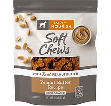 Simply Nourish Dog Soft Chews Treat - Peanut Butter, 16 Oz | Petsmart