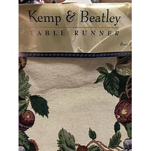 Kemp & Beatles Table Runner NWT Fruit Medley