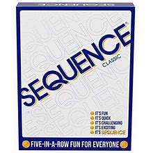 SEQUENCE- Original SEQUENCE Game With Folding Board Cards And Chips By Jax ( Packaging May Vary )