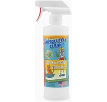 Absolutely Clean Litter Box Cleaner And Odor Eliminator, Eliminate Odors Quickly, Neutralizes Urine And Feces Odors In The Air And The Box, Make
