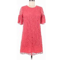 Ann Taylor Cocktail Dress: Pink Dresses - Women's Size 6 Petite