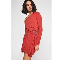 Free People Dresses | Free People Copper Frankie Ruched Waist Mini Dress | Color: Orange/Red | Size: Xs