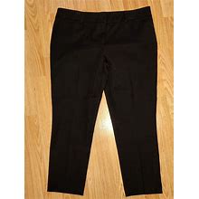 New York & Company Stretch Black Size 18 Pants