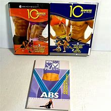 Abdominal Exercise Dvds - Beachbody And Winsor Pilates | Color: Tan | Size: Os