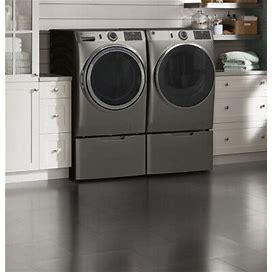GE Appliances Smart 4.8 Cu. Ft. Front Load Washer & 7.8 Cu. Ft. Electric Dryer In Gray | Wayfair 5Ea1b0fb5dea95769e49245940635e31