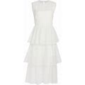 SIMKHAI Women's Benton Pleated Tulle Dress - White - Size 2