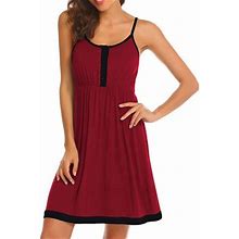 Baycosin Maternity Clothes Round Belt Dress Red Black Lactation Dress Summer Suspender Short Dresses