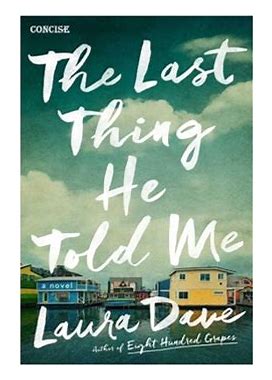 The Last Thing He Told Me: A Novel Concise By Dave, Laura By Lulu.Com