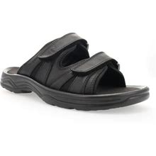 Men's Propet Vero Men's Slide Sandals By Propet In Black (Size 11 M)