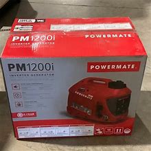 Generac Powermate Pm1200i Inverter Generator, 1200 Starting Watts 1000 Running Watts - New Garden & Outdoor | Color: Red