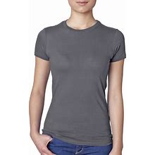 Custom Next Level Women S Boyfriend T-Shirt Black/Grey/Pink W2XL