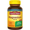 Nature Made Magnesium Oxide 250 Mg, Dietary Supplement For Muscle, Heart 100Ct