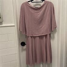 Asos Dresses | Pleated Purple Asos Dress | Color: Purple | Size: 12