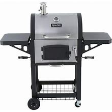 Dyna-Glo Heavy-Duty Compact Charcoal Grill In Black And Stainless Steel