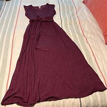 Matilda Jane Dresses | Matilda Jane Knit Maxi Dress | Color: Purple | Size: S