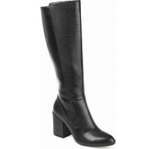 Journee Collection Women's Tru Comfort™ Extra Wide-Calf Tavia Boot - Black - Size 12