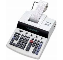 Canon Cp1200dii 12-Digit Commercial Desktop Printing Calculator, Bk/Rd Print, 4.3L/Sec