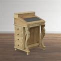 Farmhouse Davenport Desk Furniture Chests Cabinets