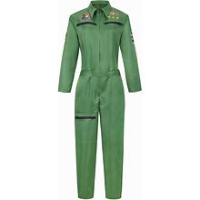 Womens Astronaut Costume Adult Space Suit Dress Up Costume Spaceman Cosplay Halloween
