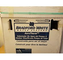 Bradford White RE2H50S6-1NCWT 50 Gallon Aerotherm Heat Pump Water Heater, 240