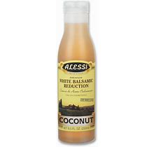 Alessi Balsamic Vinegar Reduction, Autentico From Italy, Ideal On Caprese Salad, Fruits, Cheeses, Meats, Marinades, Coconut (Coconut Balsamic, 8.5