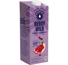 Revl Fruits™ 100% Juice, No Added Sugar, Cranberry Pomegranate Acai, Berry Wild, 32 Fl Oz. Carton