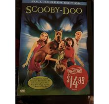 Scooby-Doo - The Movie (DVD, 2002, Full Frame) Freddie Prinze Jr Former Rental