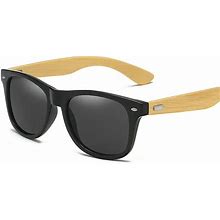 Fashion Wood Men's Ultraviolet Sunglasses - New Women | Color: Brown | Size: S