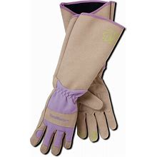 MAGID Extra-Long Thornproof Pruning And Gardening Gloves For Men, 1 Pair, Size 9/L With Forearm Protection
