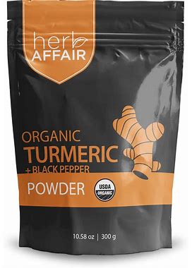 Organic Turmeric + Black Pepper Powder (10.58 Oz) 1 Pack