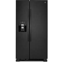 Kenmore 36" Side-By-Side Refrigerator With Ice System And 25 Cubic Ft. Total Capacity, Black