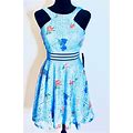 Jodi Kristopher Dresses | Jodi Kristopher Lace Halter Dress-Light Blue-Sz 3 | Color: Blue | Size: 3J