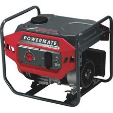 Powermate Portable Generator, 2000 Surge Watts, 1400 Rated Watts, Model P0080900