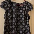 Robbie Bee Dresses | Black And Grey Belted Mini Dress | Color: Black/Gray | Size: 12