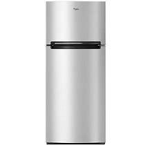 Whirlpool "28" Stainless Steel Top-Freezer Refrigerator"
