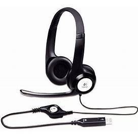 Logitech H390 USB Clearchat Headset With Noise Cancelling Microphone (16 Pack)