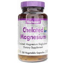Bluebonnet, Chelated Magnesium, 120 Veg Capsules