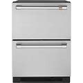 5.7 Cu. Ft. Built-In Undercounter Dual-Drawer Refrigerator In Stainless Steel
