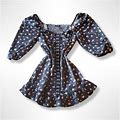 Forever 21 Dresses | Forever 21 Babydoll Corset Mini Dress | Color: Black | Size: L