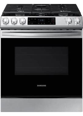 30 in. 6.0 Cu. Ft. Slide-In Gas Range With Self-Cleaning Oven In Stainless Steel