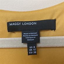 Maggy London Dresses | Maggie London Dress | Color: Yellow | Size: 8